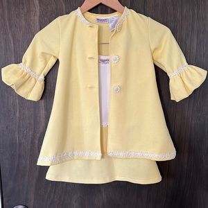 2t Easter dress and coat